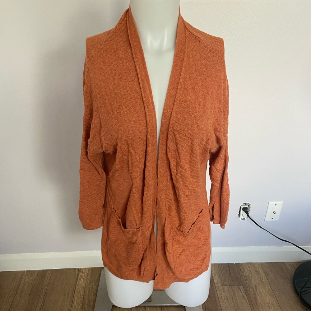 Orange cardigan 🍂